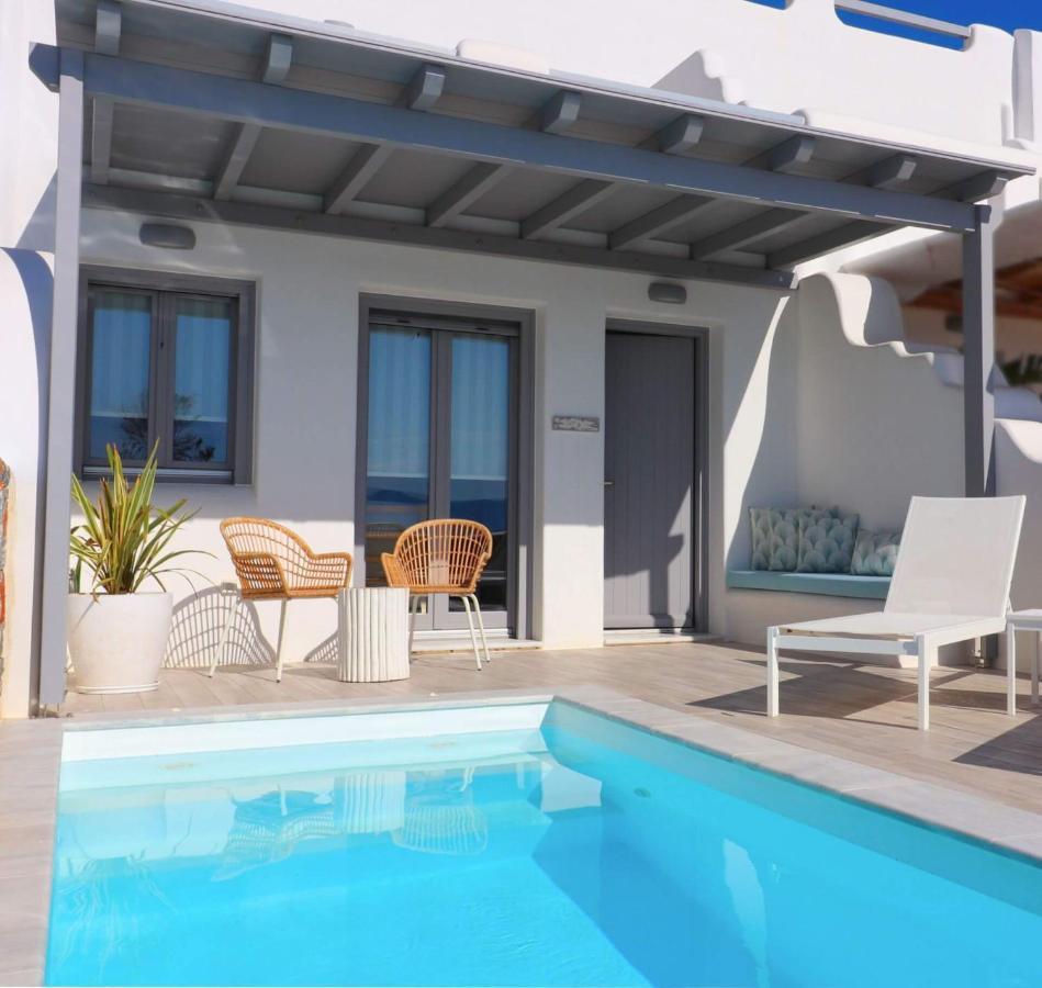 The Nine Graces - Agia Anna - Option With Private Pool Or Hot Tub 빌라 외부 사진